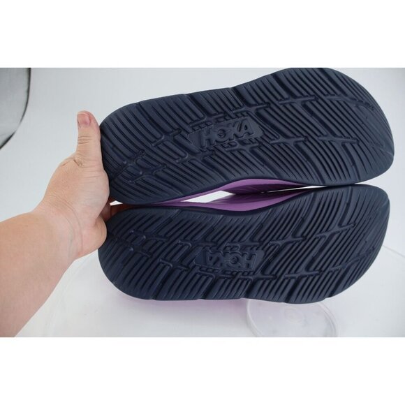 Hoka One One Violet Bloom Ora Luxe Recovery Slide Sandals Mens Size 14 main image 4